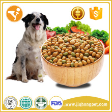Delicioso alimento natural para o cão seco e seco para cães adultos